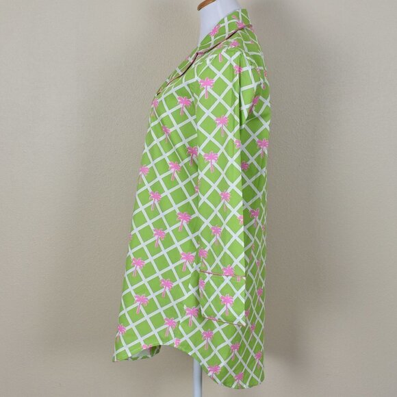 Toss Designs Nightshirt Palm Print NEW S - Picture 3 of 8